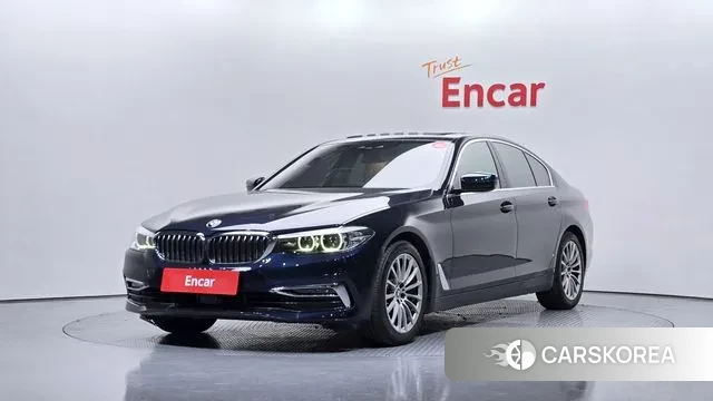 BMW 5 Series (G30) 2020 Синий из Кореи