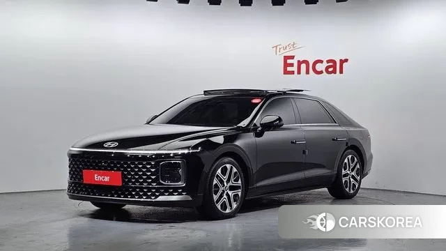 Hyundai Grandeur (GN7) 2023 Черный из Кореи