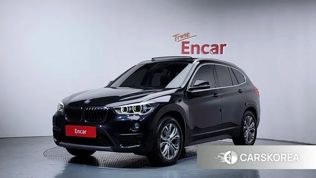BMW X1 (F48) 2018 Черный из Кореи