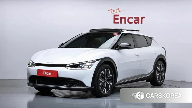Kia EV6 2021 Белый из Кореи