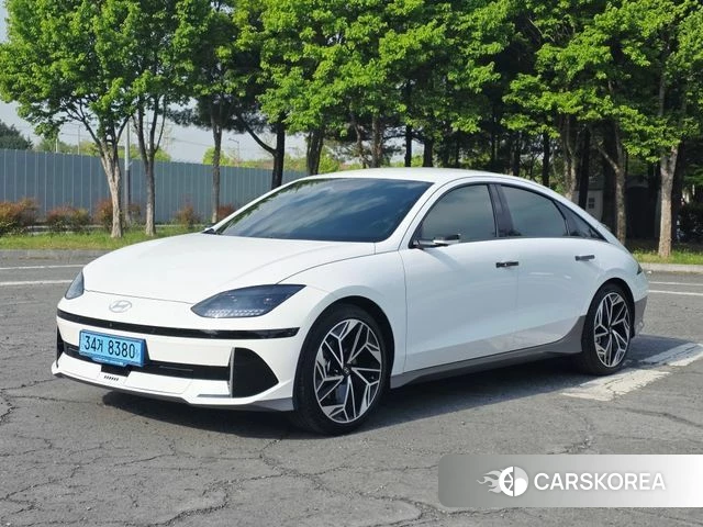 Hyundai Ionic 6 2023 Белый из Кореи
