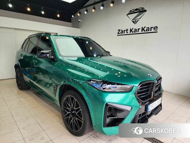 BMW X5M (G05) 2025 Зеленый из Кореи
