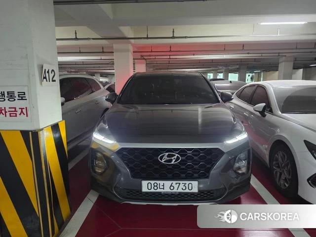 Hyundai Santa Fe TM 2018 Серый из Кореи