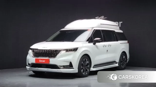 Kia Carnival 4th generation 2021 Белый из Кореи