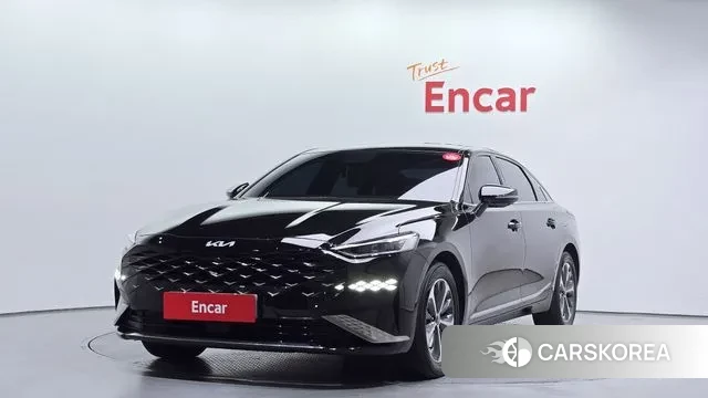 Kia K8 Hybrid 2021 Черный из Кореи