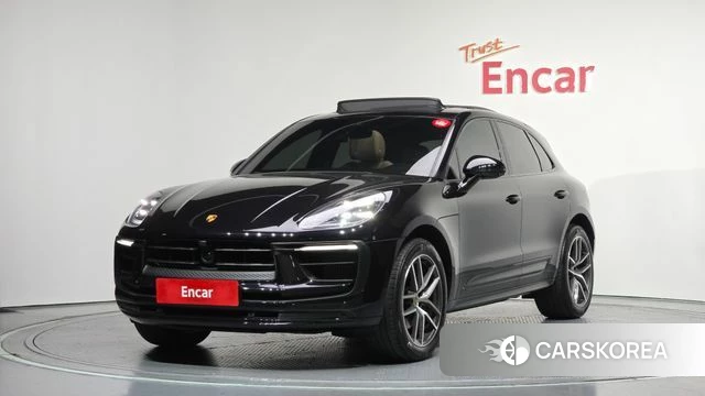 Porsche Macan 2023 Черный из Кореи