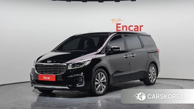 Kia The New Carnival 2019 Черный из Кореи