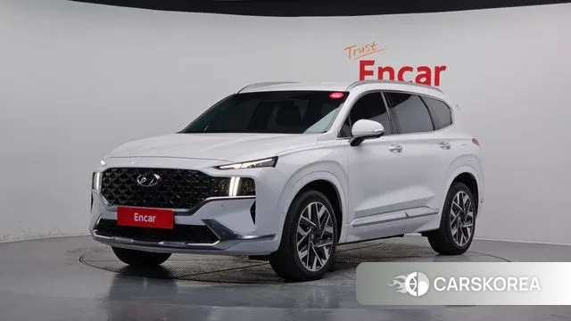 Hyundai The New Santa Fe 2021 Белый из Кореи