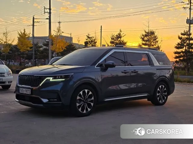 Kia Carnival 4th generation 2022 Серый из Кореи