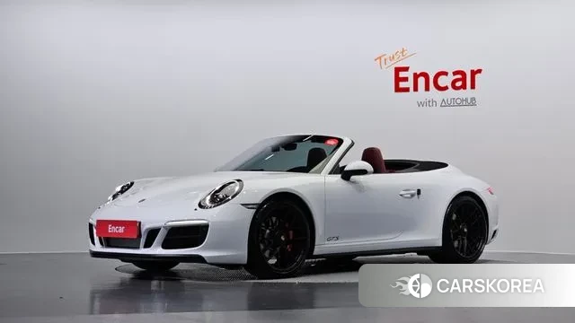 Porsche 911 2019 Белый из Кореи