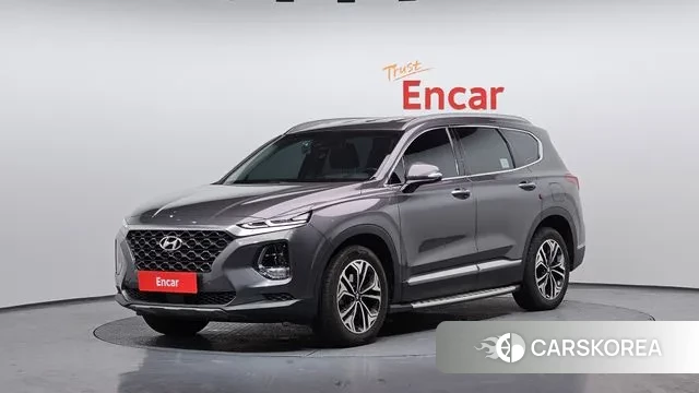 Hyundai Santa Fe TM 2019 Серый из Кореи