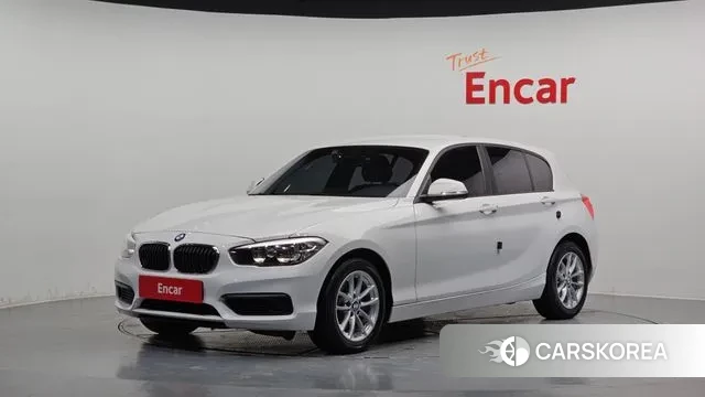 BMW 1 Series (F20) 2018 Белый из Кореи