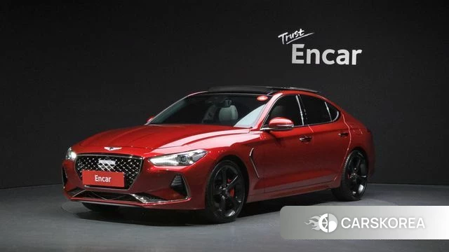Genesis G70 2019 Красный из Кореи