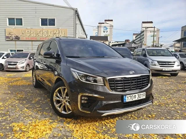 Kia The New Carnival 2018 Серый из Кореи