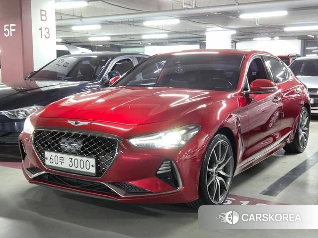 Genesis G70 2018 Красный из Кореи