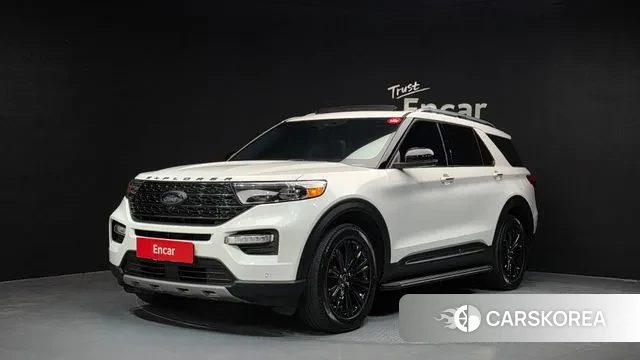Ford Explorer 6th Generation 2022 Белый из Кореи