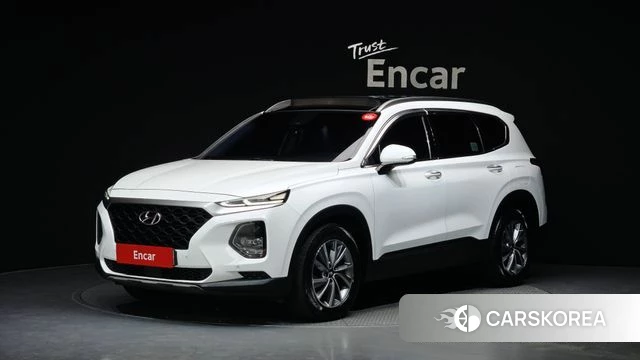 Hyundai Santa Fe TM 2018 Белый из Кореи
