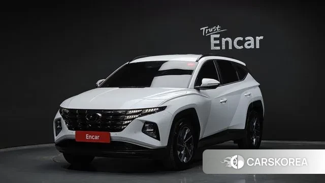 Hyundai Tucson (NX4) 2021 Белый из Кореи