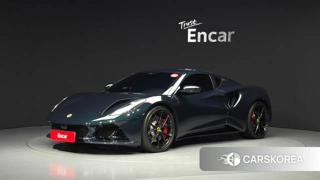 Lotus Emira 2025 Темно-зеленый из Кореи