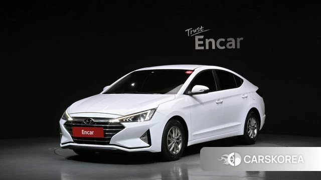 Hyundai The New Avante AD 2019 Белый из Кореи