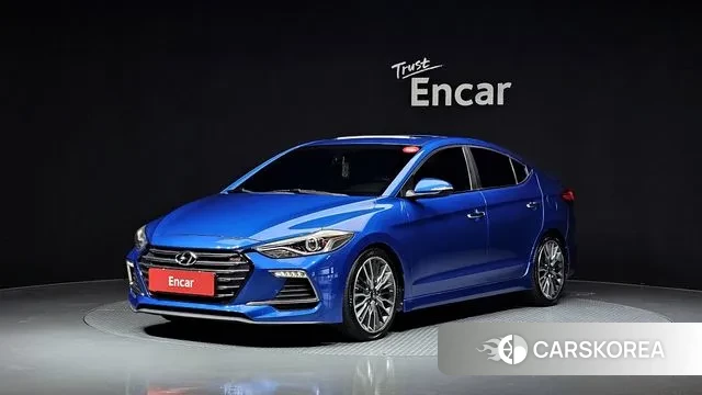 Hyundai Avante AD 2018 Синий из Кореи