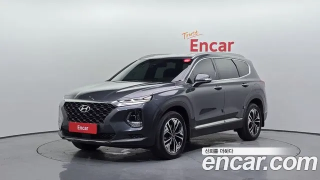 Hyundai Santa Fe TM 2018 Серый из Кореи