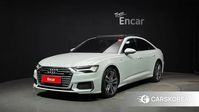 Audi A6 (C8) 2023 Белый из Кореи