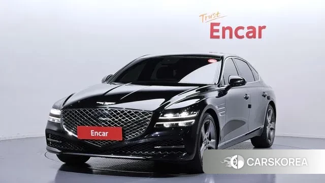 Genesis G80 (RG3) 2020 Черный из Кореи