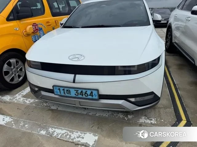 Hyundai Ionic 5 2021 Белый из Кореи
