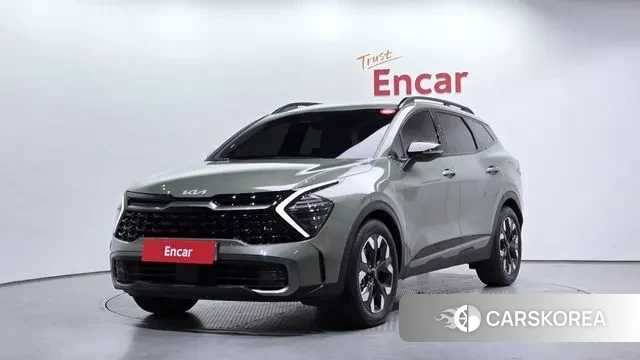Kia Sportage 5th Generation 2023 Светло-зеленый из Кореи