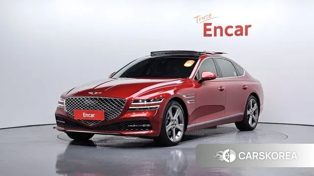 Genesis G80 (RG3) 2020 Красный из Кореи