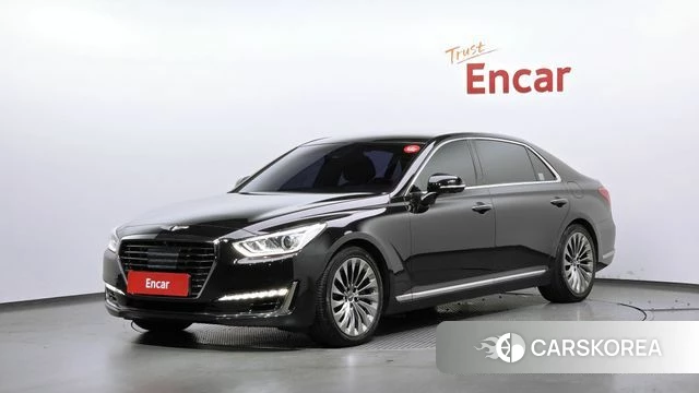 Genesis EQ900 2018 Черный из Кореи