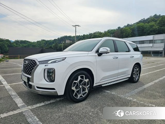 Hyundai Palisade 2021 Белый из Кореи