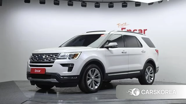 Ford Explorer 2018 Белый из Кореи