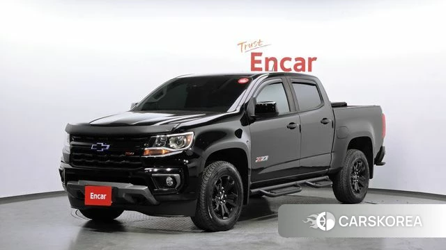Chevrolet (GM Daewoo) Real New Colorado 2021 Черный из Кореи