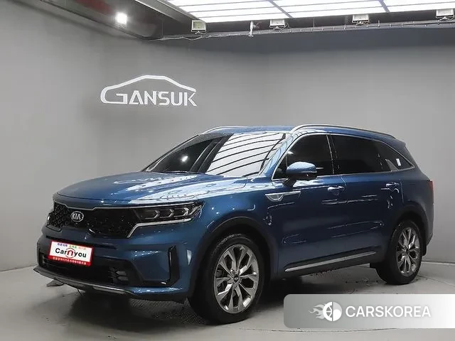 Kia Sorento 4th Generation 2021 Синий из Кореи