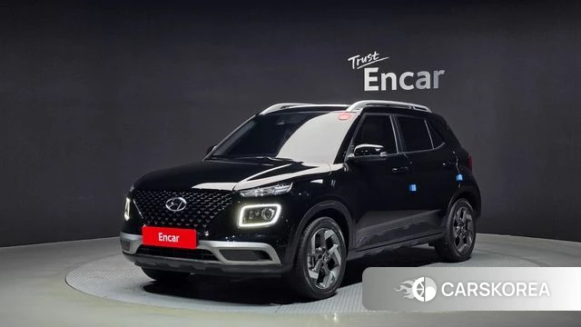 Hyundai Venue 2021 Черный из Кореи