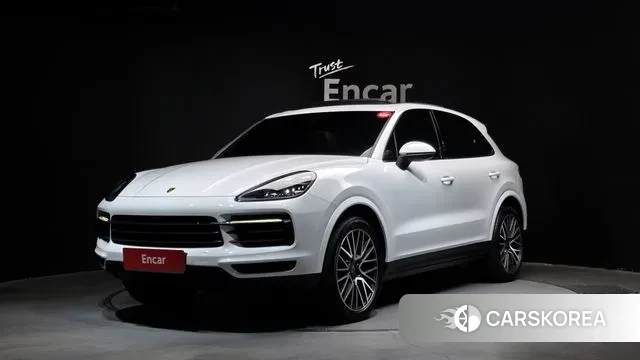 Porsche Cayenne (PO536) 2019 Белый из Кореи