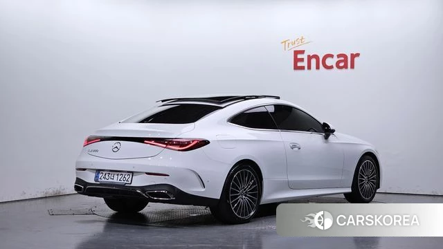 Mercedes-Benz CLE-Class C236 2024 Белый из Кореи