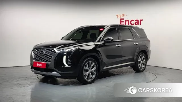 Hyundai Palisade 2021 Черный из Кореи
