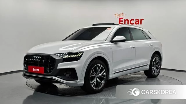 Audi Q8 (4M) 2021 Белый из Кореи