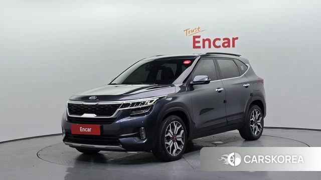 Kia Seltos 2021 Серый из Кореи