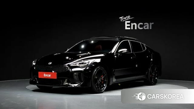 Kia Stinger Meister 2021 Черный из Кореи