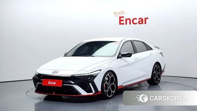Hyundai The New Avante (CN7) 2025 Белый из Кореи