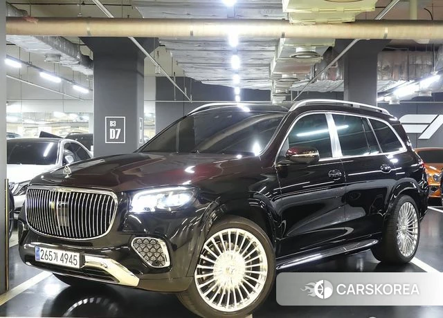 Mercedes-Benz GLS - Class X167 2023 Черный двухцветный из Кореи