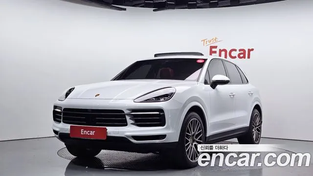 Porsche Cayenne (PO536) 2022 Белый из Кореи