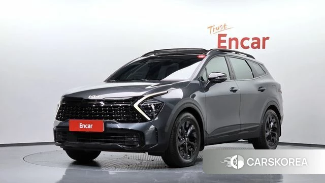 Kia Sportage 5th Generation Hybrid 2023 Серый из Кореи