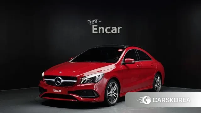 Mercedes-Benz CLA-Class C117 2018 Красный из Кореи