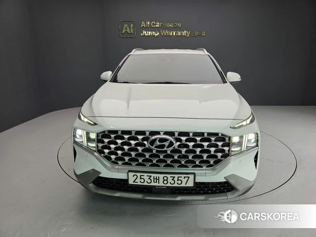 Hyundai The New Santa Fe 2021 Белый из Кореи