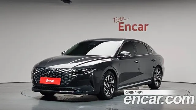 Hyundai The New Grandeur IG Hybrid 2020 Серый из Кореи